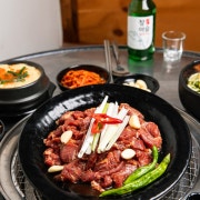 매콤 갈매기살 200g 메뉴 사진(네이버)