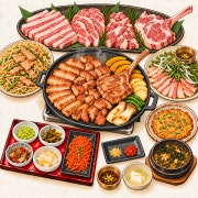 락-차림(樂) 메뉴 사진(네이버)