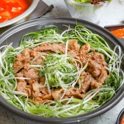 직화돼지파불고기(200g) 메뉴 사진(네이버)
