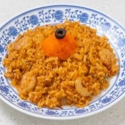 날치알칠리새우볶음밥 메뉴 사진(네이버)