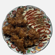 간장닭강정 메뉴 사진(네이버)
