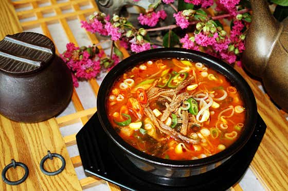 쇠고기 장터국밥 메뉴 사진(네이버)