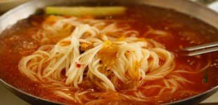 동치미국수 메뉴 사진(네이버)