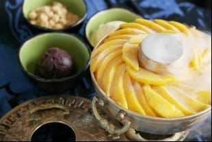 신선로망고코코넛눈꽃빙수(2인) 메뉴 사진(네이버)