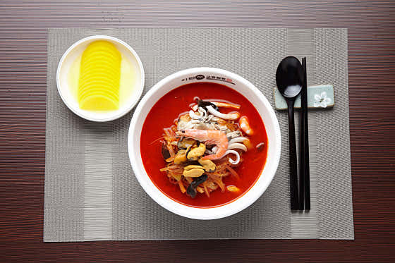 교동짬뽕면 메뉴 사진(네이버)