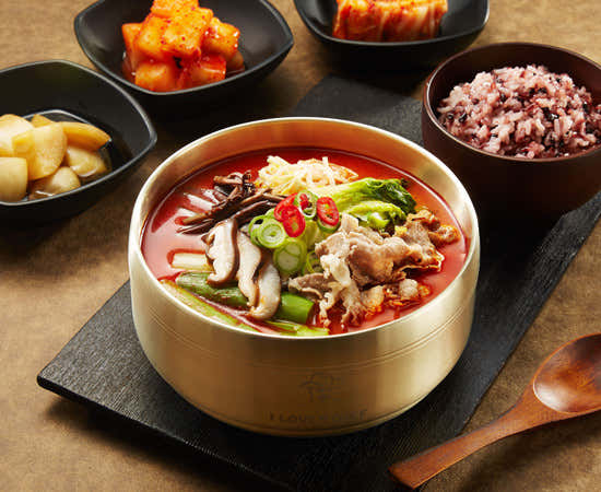 사골육개장 메뉴 사진(네이버)