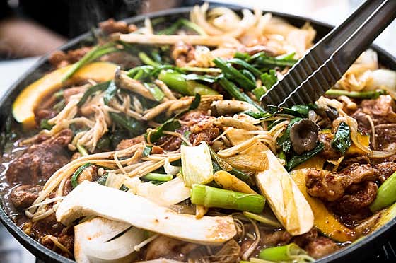 오리불고기 메뉴 사진(네이버)