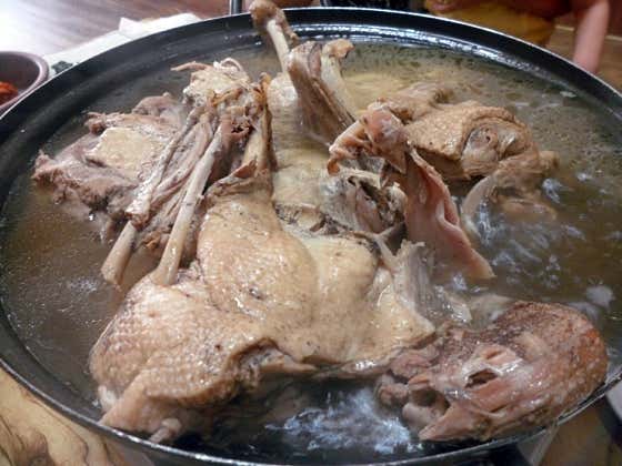 오리(백숙) 메뉴 사진(네이버)