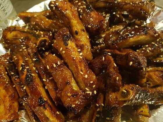 쪽갈비 메뉴 사진(네이버)