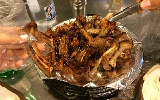 매운쪽갈비 메뉴 사진(네이버)