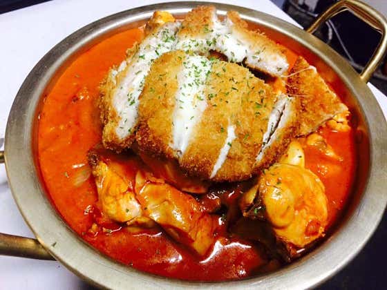묵은지김치찜닭 메뉴 사진(네이버)