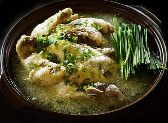 전복 닭백숙 메뉴 사진(네이버)