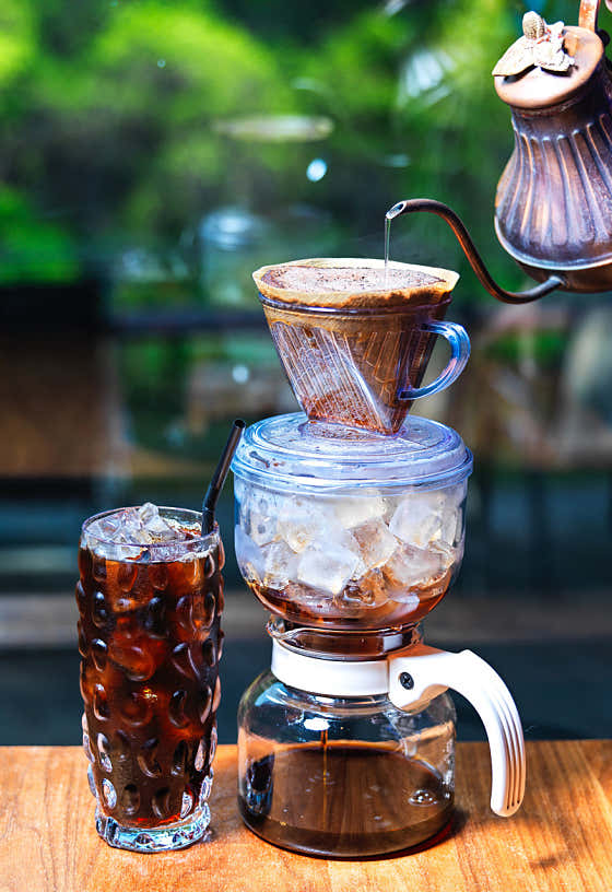 ICE 핸드드립 커피 메뉴 사진(네이버)