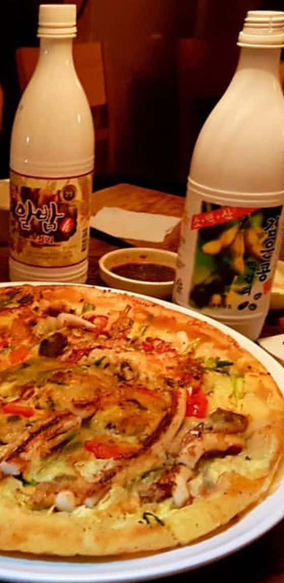 해물파전 메뉴 사진(네이버)
