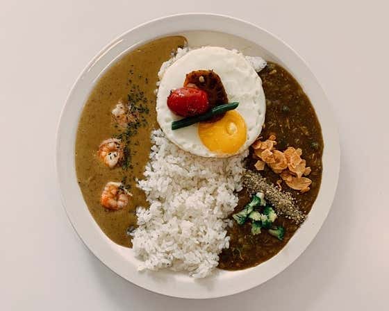반반카레 메뉴 사진(네이버)