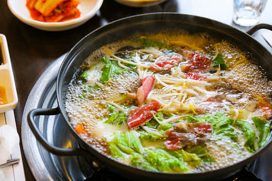 샤브샤브(150g 1인분) 메뉴 사진(네이버)