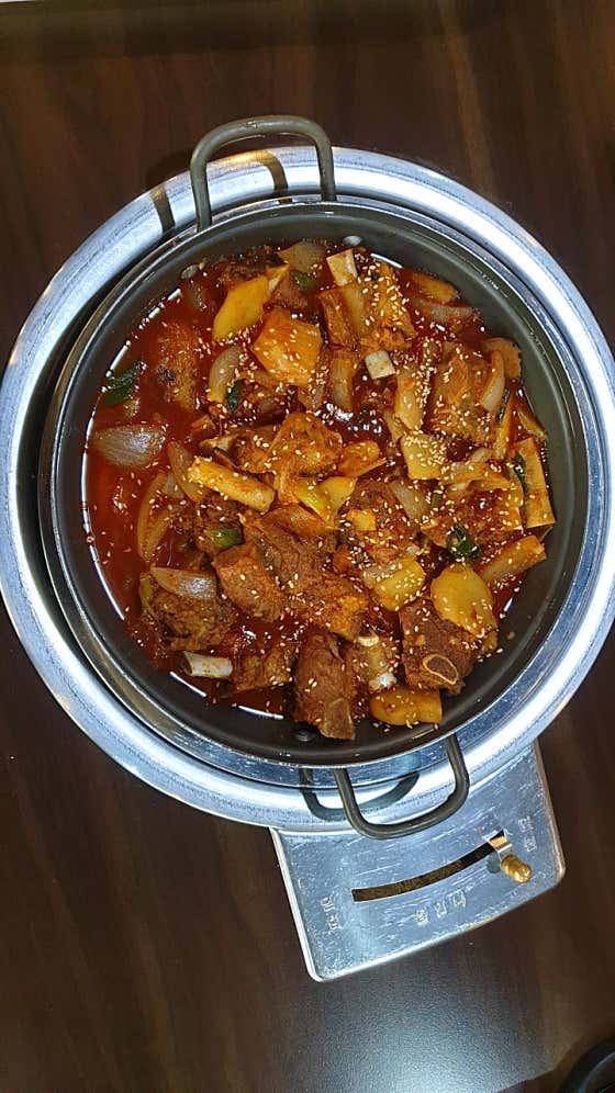 돼지갈비찜 메뉴 사진(네이버)