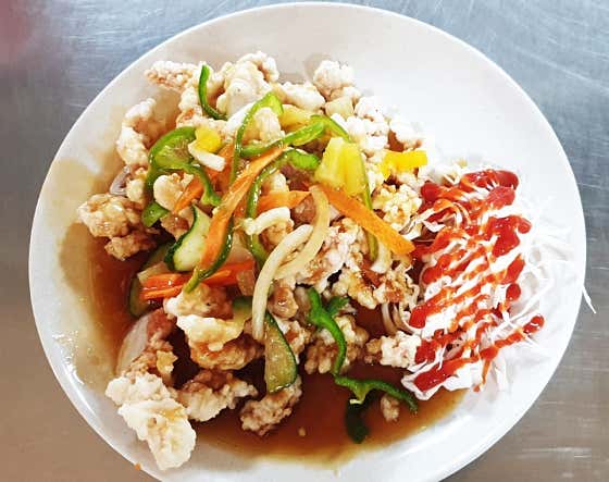 옛날탕수육(소) 메뉴 사진(네이버)