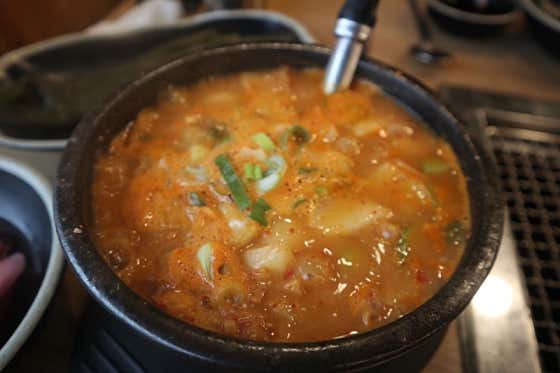 청국장 메뉴 사진(네이버)