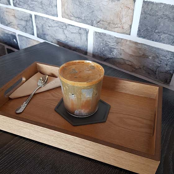흑임자라떼 메뉴 사진(네이버)