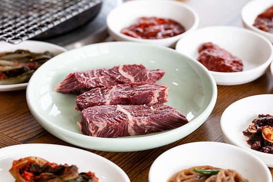 한우 주먹시(100g) 메뉴 사진(네이버)