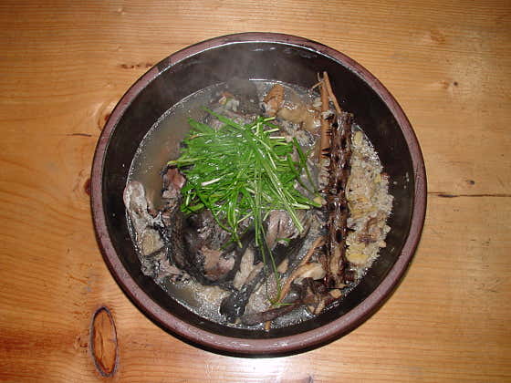 한방 오골계 (1마리) 메뉴 사진(네이버)