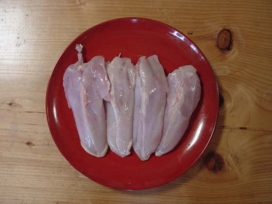 토종닭 가슴살(1kg) 메뉴 사진(네이버)