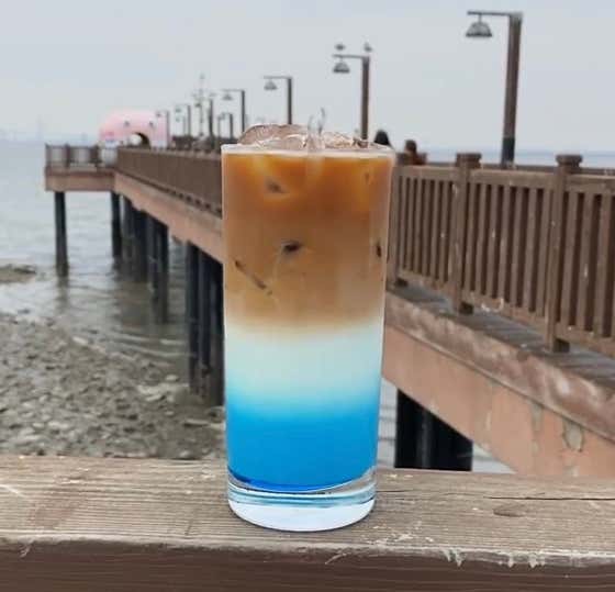 삽교천라떼 메뉴 사진(네이버)