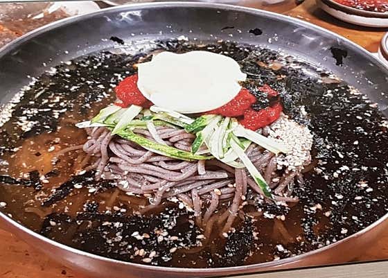 냉면 메뉴 사진(네이버)