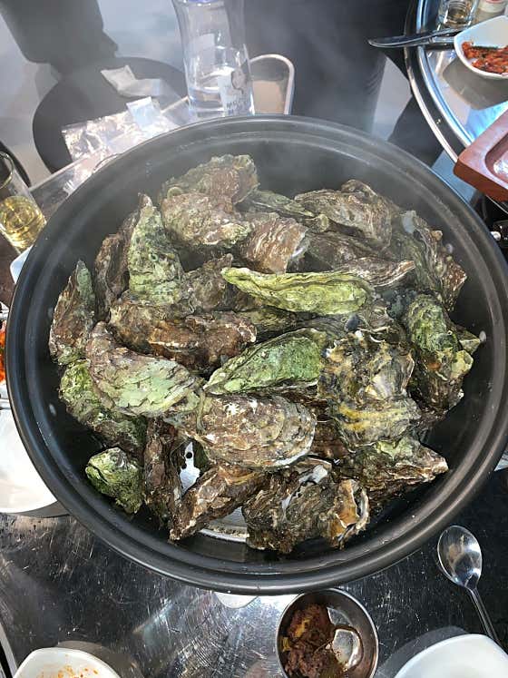 석화찜 4kg 메뉴 사진(네이버)