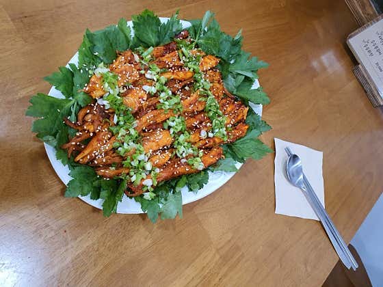 더덕구이 메뉴 사진(네이버)