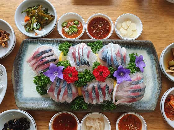 고등어회 2人 메뉴 사진(네이버)