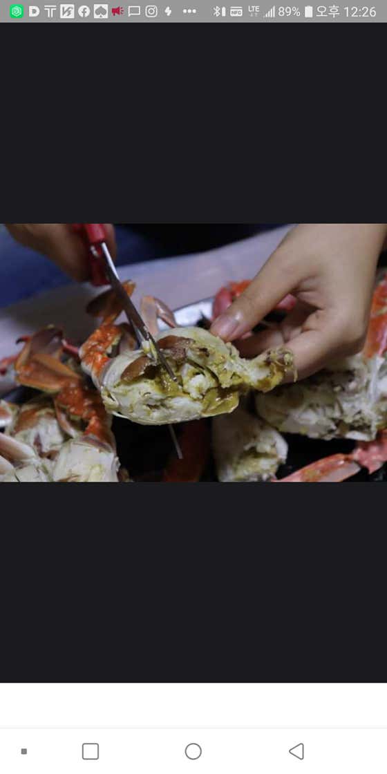 꽃게 세트 2인 메뉴 사진(네이버)