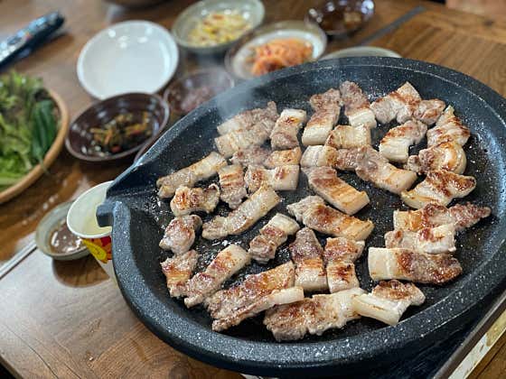 삼겹살 메뉴 사진(네이버)