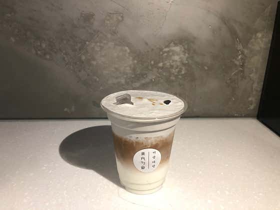 흑임자라떼 메뉴 사진(네이버)