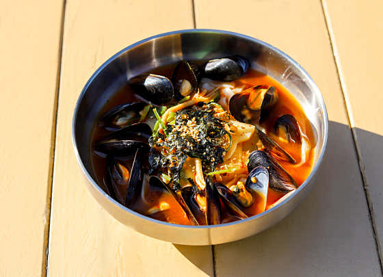장칼국수 메뉴 사진(네이버)