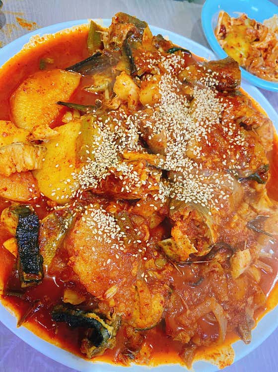 모둠생선조림 소 메뉴 사진(네이버)