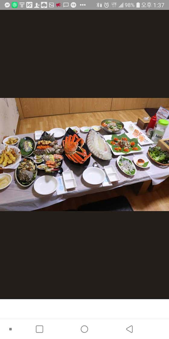 대게 세트2인 메뉴 사진(네이버)