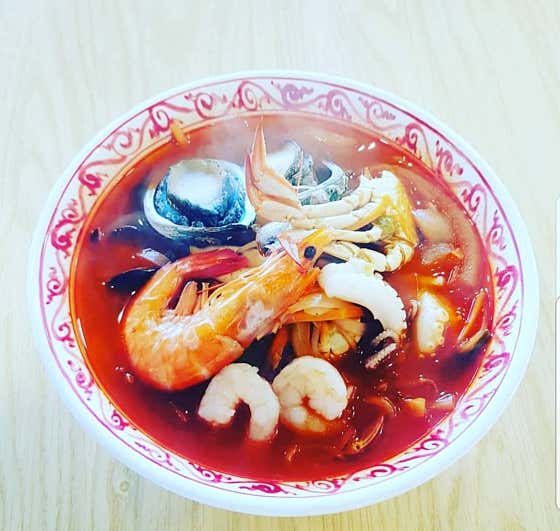 해물짬뽕 메뉴 사진(네이버)