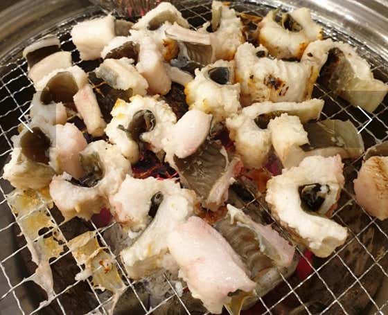 아나고소금구이 1kg 메뉴 사진(네이버)