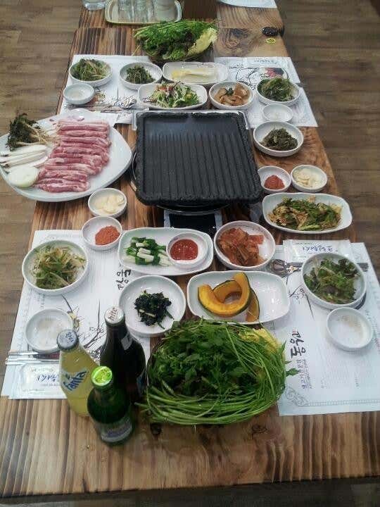 삼겹살 메뉴 사진(네이버)