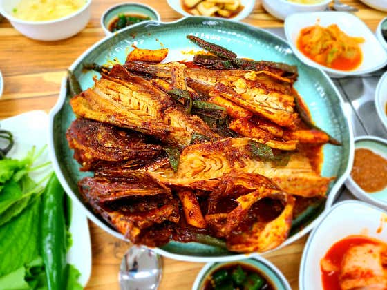 명태조림(大,中,小) 메뉴 사진(네이버)