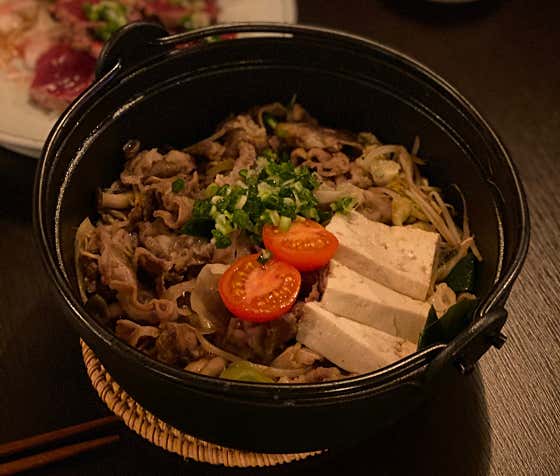 스키야키 메뉴 사진(네이버)