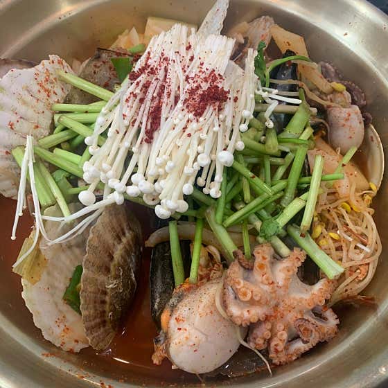 모둠 해물탕 메뉴 사진(네이버)