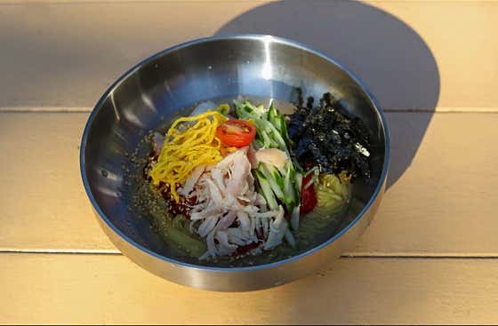 초계비빔국수 메뉴 사진(네이버)