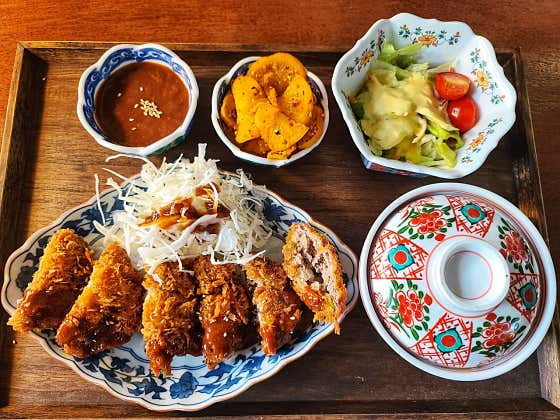 멘치카츠 메뉴 사진(네이버)