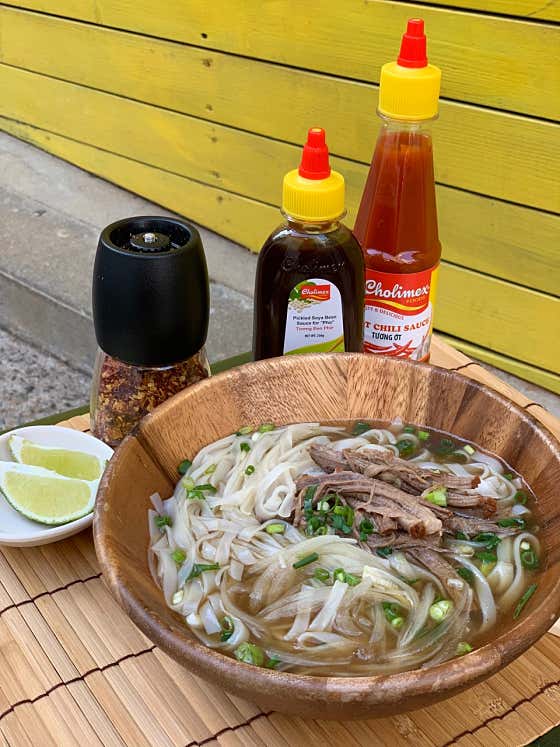 소고기 쌀국수(Pho Bo) 메뉴 사진(네이버)
