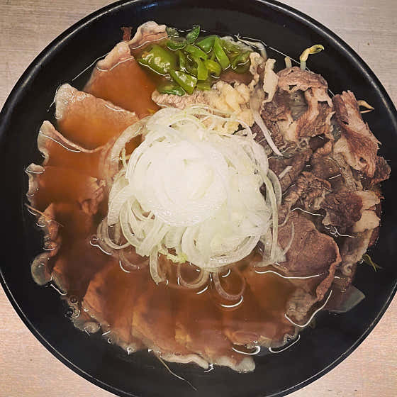곰쌀국수(양지,차돌) 메뉴 사진(네이버)