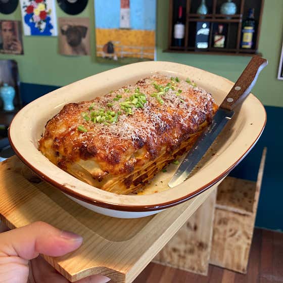 오리라구생면라자냐(전날예약) 메뉴 사진(네이버)