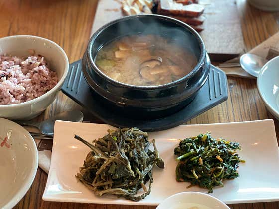 된장찌개 메뉴 사진(네이버)